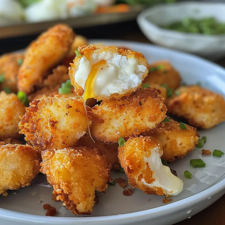Nuggets de Pollo en Air Fryer: Una Delicia Crujiente y Saludable Primer plano de Nuggets de pollo servidos con salsa.