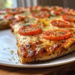 Masa de pizza integral casera en primer plano, mostrando su textura.