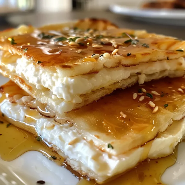 Tostadas de Ricotta y Miel Un Placer Dulce para Compartir Tostadas de ricotta con miel y miel, vista lateral cerca.