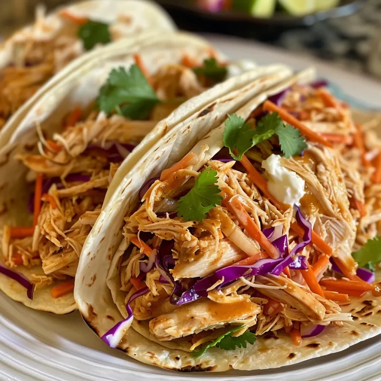 Una deliciosa envoltura de pollo BBQ con coleslaw, presentación lateral.
