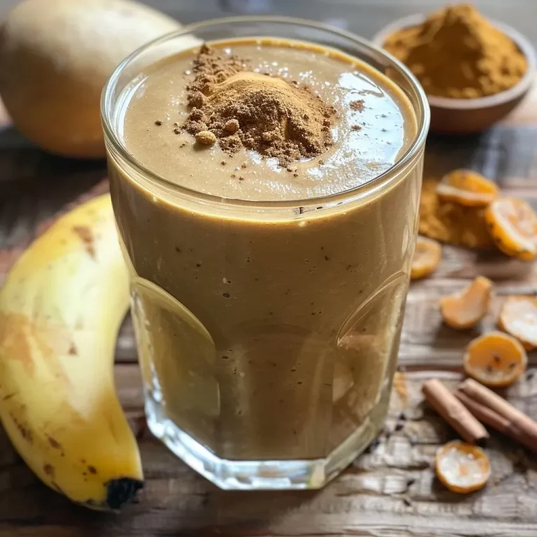 ['Smoothie de pera, maca y canela en vaso transparente.', 'Primer plano de un smoothie cremoso de pera y especias.', 'Bebida saludable de pera, maca y canela en un fondo neutro.', 'Smoothie colorido con ingredientes frescos al lado.']