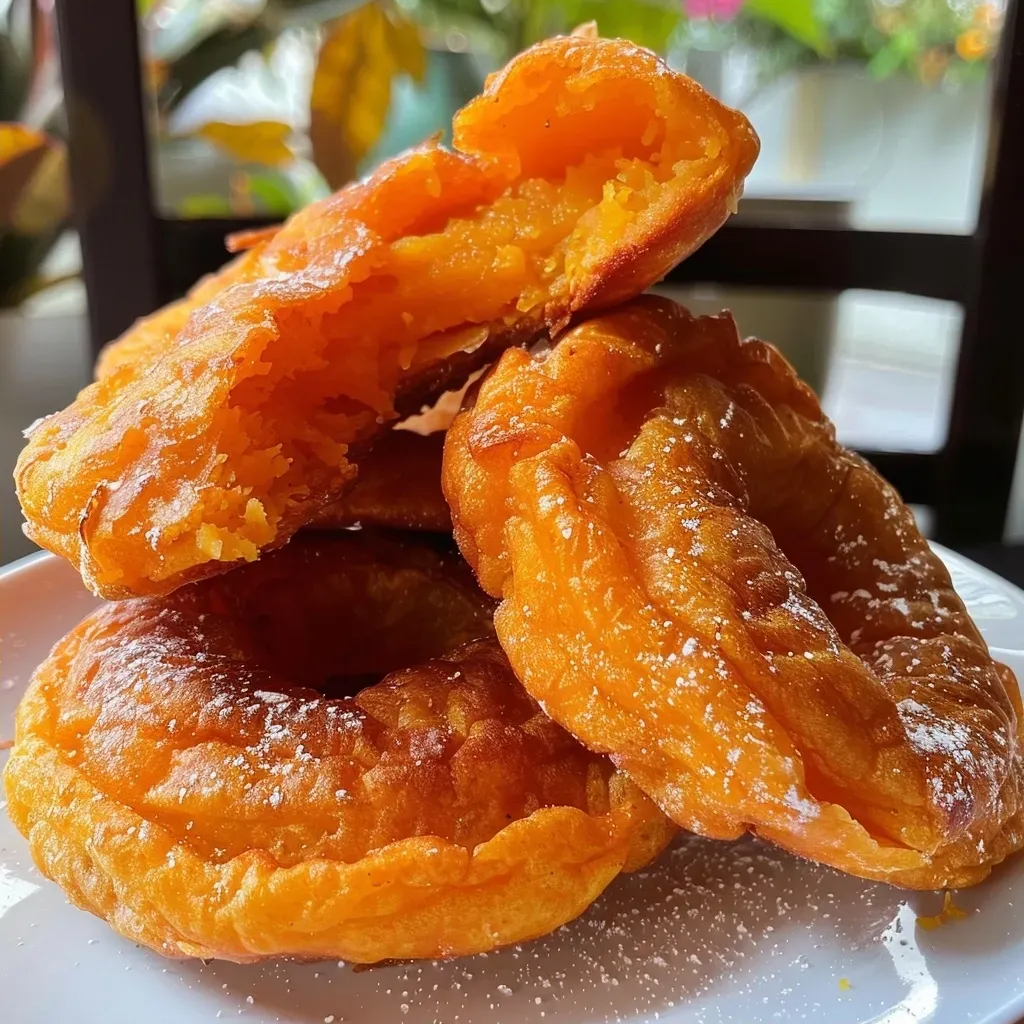 Buñuelos de calabaza fit horneados en primer plano.