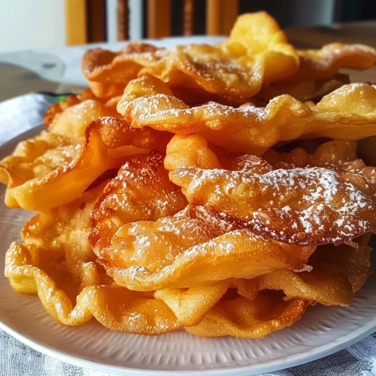 ['Buñuelos de pera recién fritos con un acabado dorado.', 'Primer plano de buñuelos de pera esponjosos y crujientes.', 'Buñuelos de pera decorados con azúcar glas.', 'Vista lateral de buñuelos de pera en un plato.']