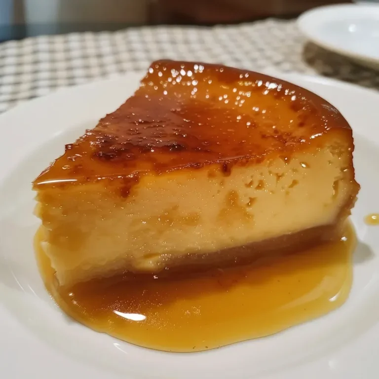 ['Flan de dulce de membrillo presentado en un plato.', 'Vista lateral de un flan de dulce de membrillo.', 'Flan de dulce de membrillo con caramelo líquido en la parte superior.', 'Detalle de un flan cremoso de dulce de membrillo.']