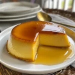 ['Flan sin azúcar con caramelo cremoso en primer plano.', 'Vista lateral de un flan dulce sin azúcar, con textura suave.', 'Detalle de un flan cremoso decorado, libre de azúcares.', 'Close up de un flan casero sin azúcar, resaltando su consistencia.']