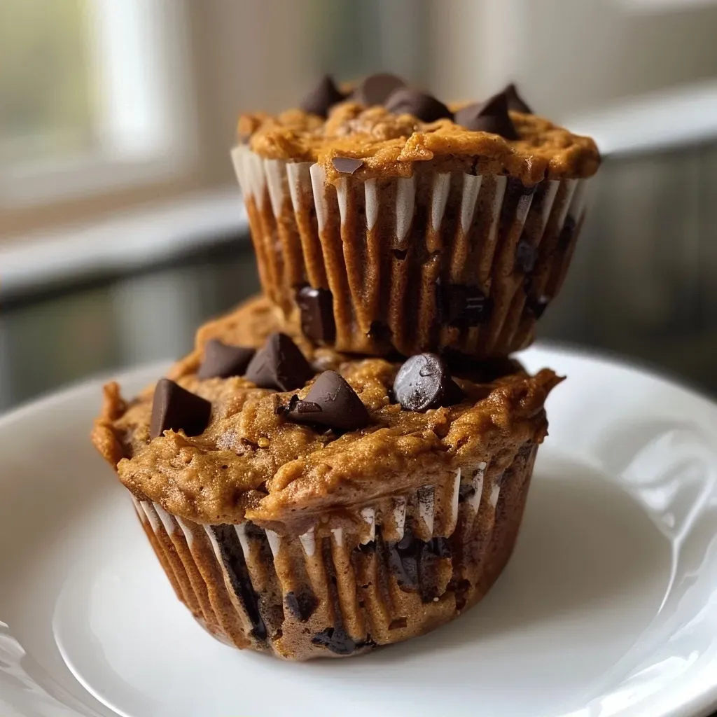 Muffins de batata frescos en primer plano.