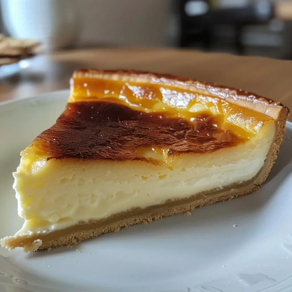 ['Tarta de quesitos y membrillo vista lateral, con textura suave y apetecible.', 'Close up de una tarta de quesitos y dulce de membrillo, mostrando su cremosidad.', 'Detalle lateral de tarta de quesitos y membrillo, resaltando sus capas y colores.', 'Imagen de tarta de quesitos y membrillo, evidenciando su aspecto jugoso y delicioso.']