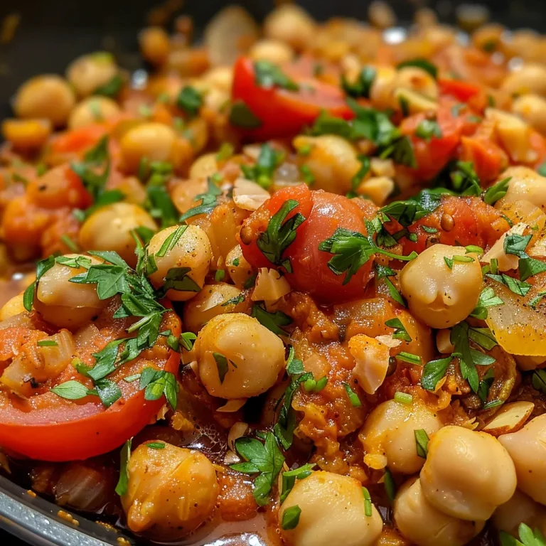['Estofado de garbanzos estilo catalán en primer plano, mostrando ingredientes frescos.', 'Vista lateral de un delicioso estofado de garbanzos con tonos vibrantes.', 'Primer plano de una olla de estofado de garbanzos estilo catalán, con ingredientes visibles.', 'Detalle de un plato de estofado de garbanzos en color vibrante, listo para servir.']