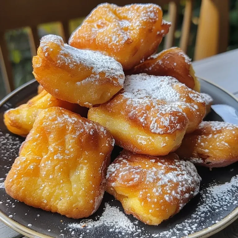Beignets Mexicains dorados en un plato.