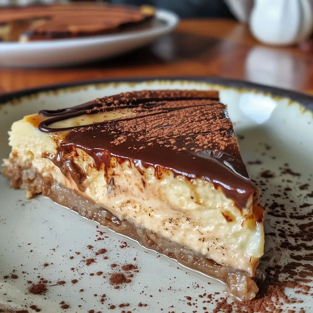 Detalle de un bizcocho de castañas y chocolate en primer plano.