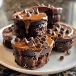 Bolitas de masa de brownie con sabor a calabaza.