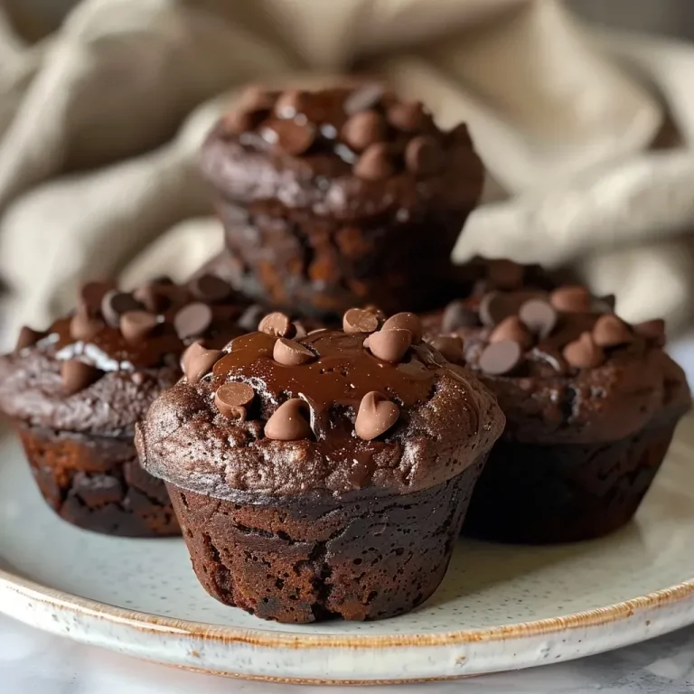 Muffins Veganos de Chocolate Doble: Un Capricho Irresistible para Cada Día Muffins veganos de chocolate doble con textura esponjosa.