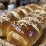 Panecillos de manzana con textura dorada y esponjosa.