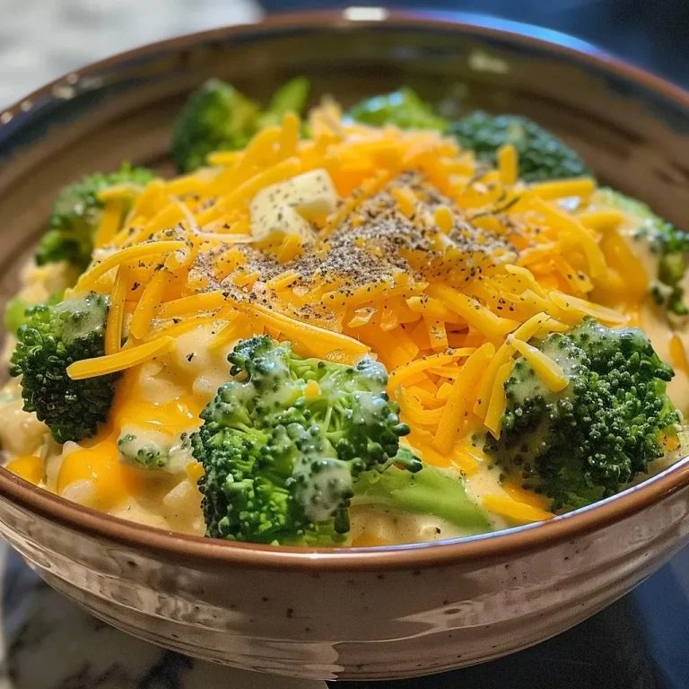 Horneado de brócoli y queso keto en un plato.