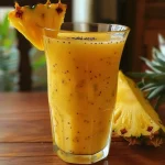 Batido de piña y jengibre para perder peso