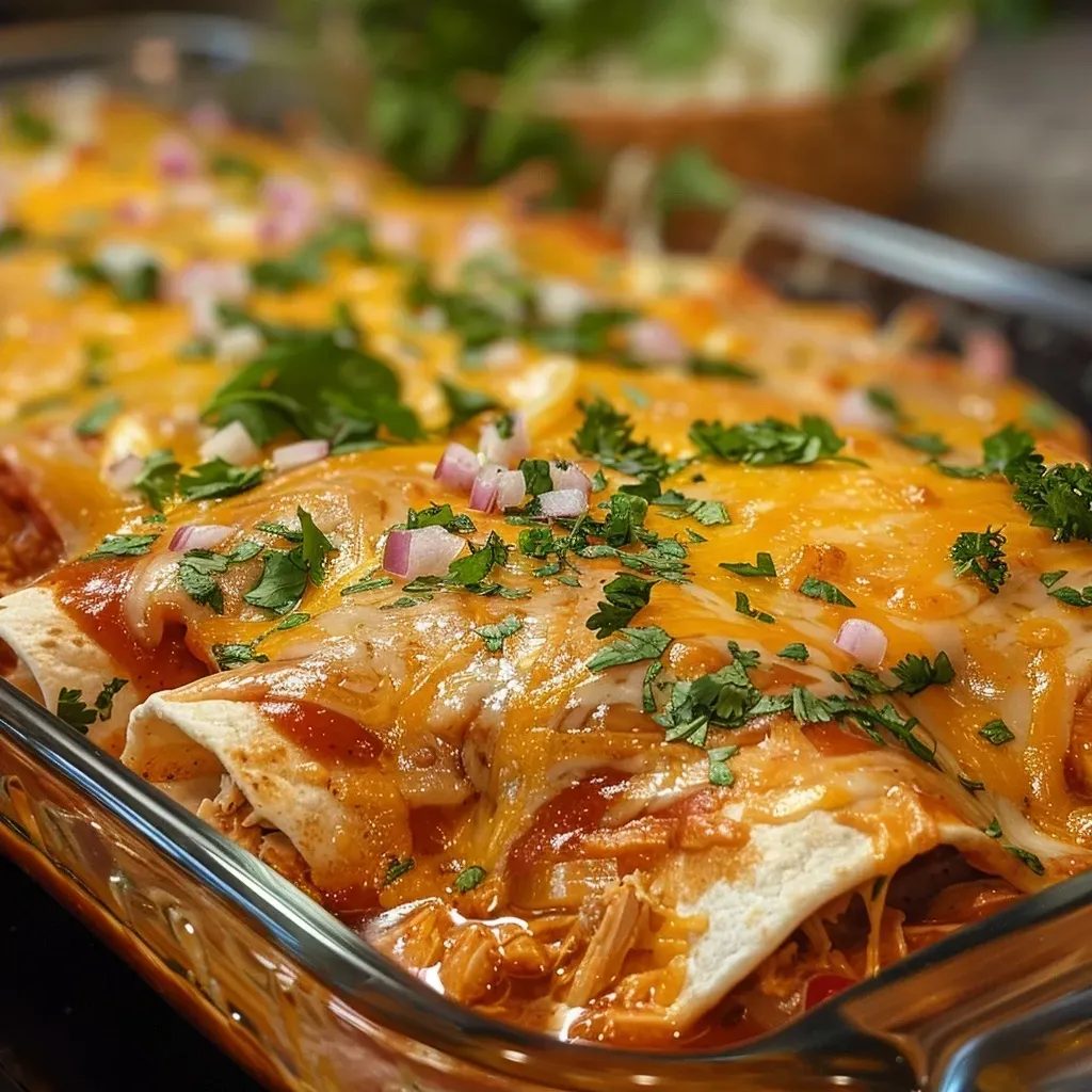 Enchiladas de Pollo Rápidas y Fáciles Definitivas