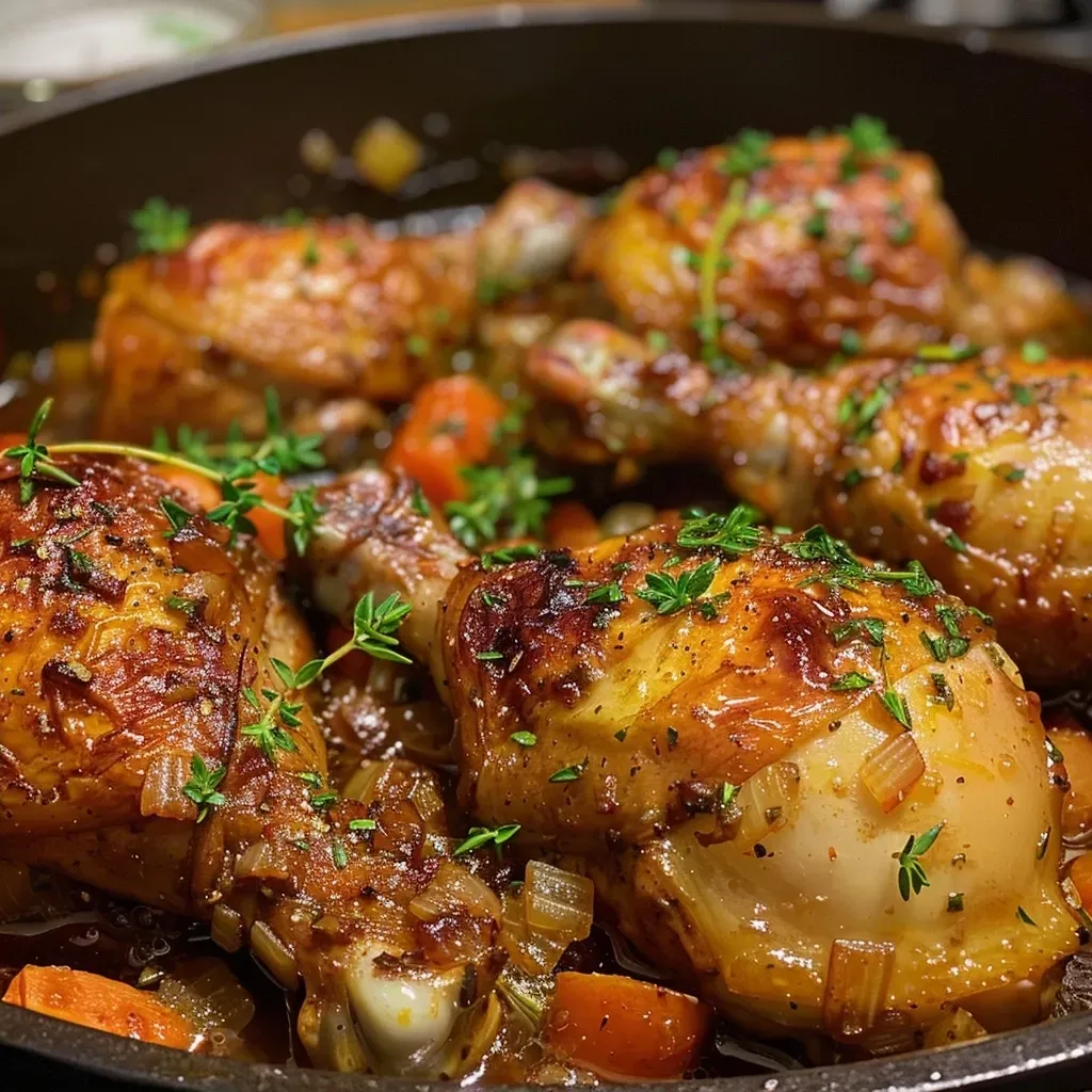 Pollo a la Cazadora (Pollo alla Cacciatora)