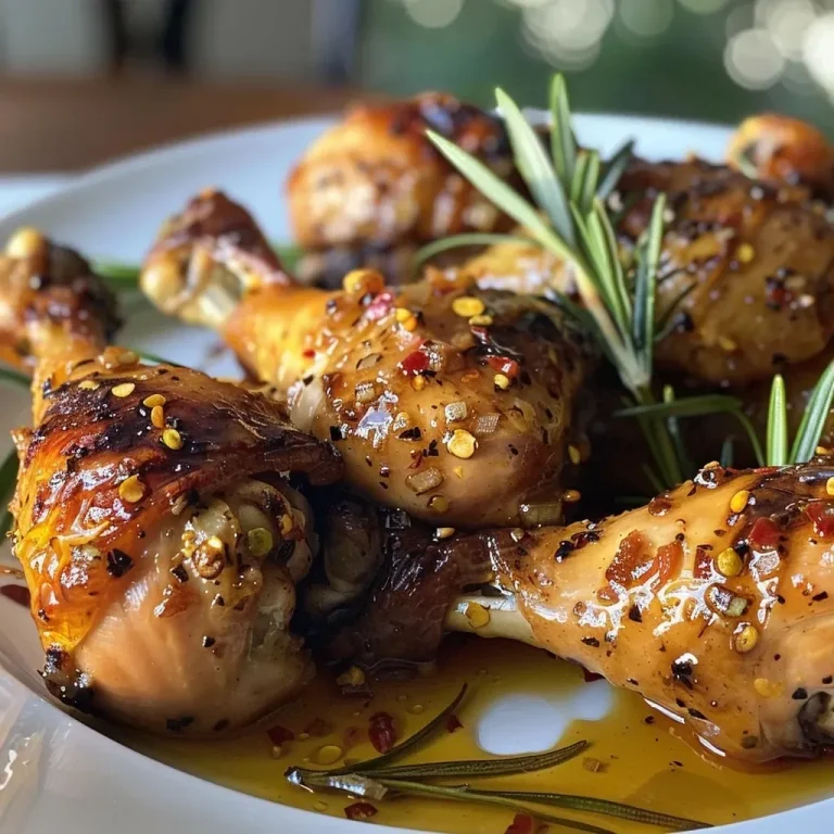 Pollo a la miel y mostaza