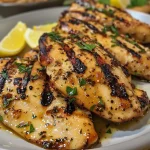 Pollo a la Parrilla al Estilo Griego