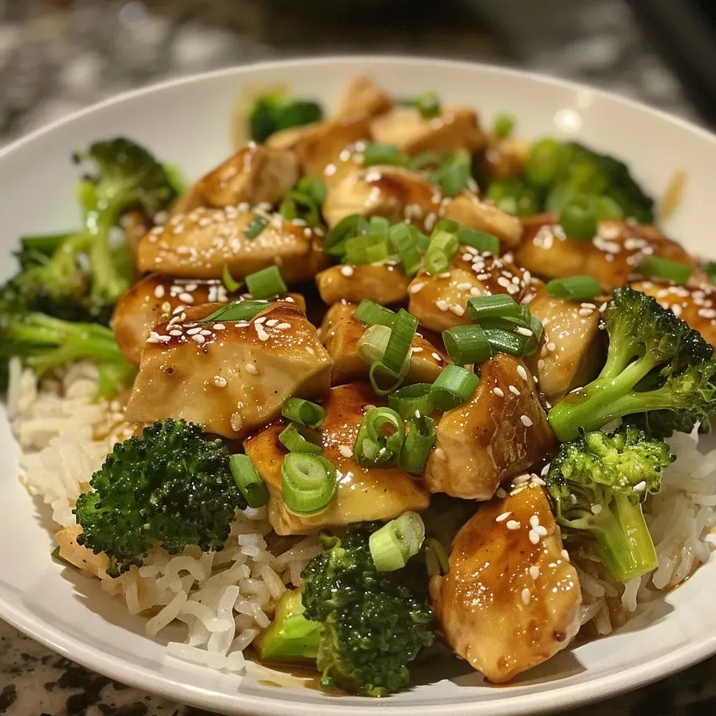 Pollo y Brócoli Salteado