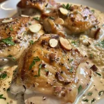 Receta Casera: Pollo Con Crema De Almendras, ¡Un Manjar!