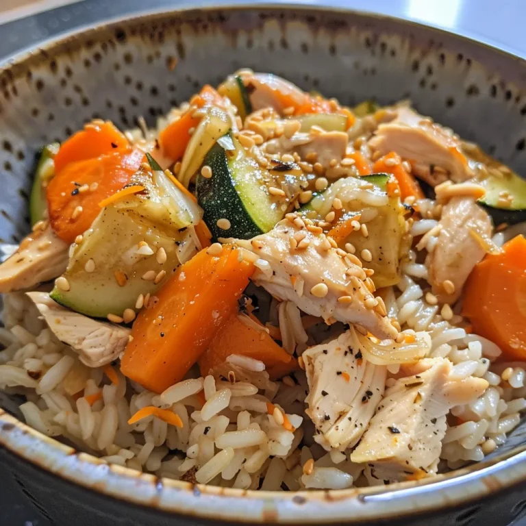 Cómo preparar arroz integral con verdura y pollo en olla express