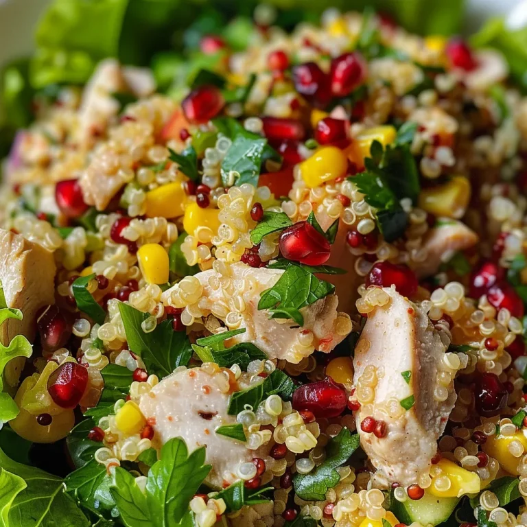 Ensalada de Quinoa con Pollo