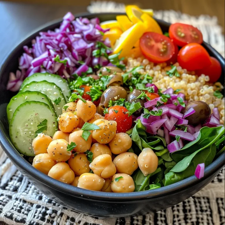 Mediterranean Hummus Bowl