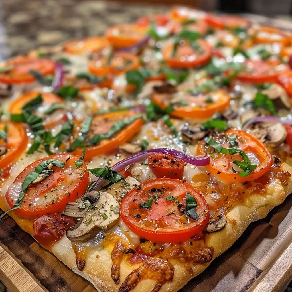 Ultimate Favorite Veggie Pizza